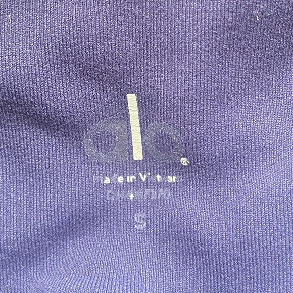 ALO Yoga Moto Leggings, Navy, Size Small - Picture 11 of 12